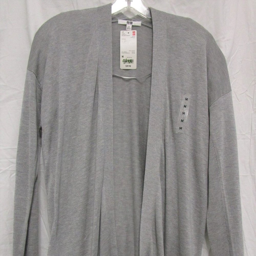 Uniqlo Women's Grey Cardigan Sweater